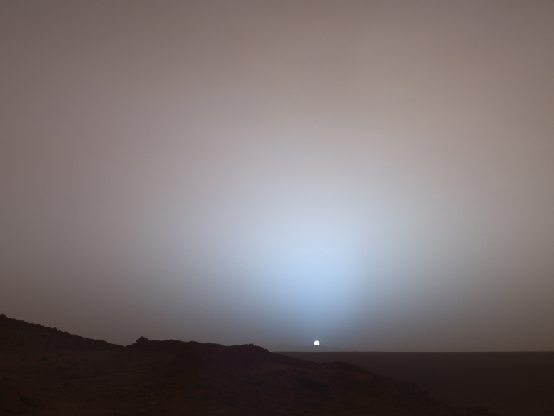 NASA - Sunset on Mars